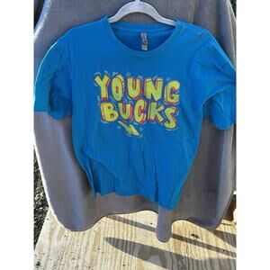 Young Bucks AEW All Elite T-Shirt Adult Size Large W2